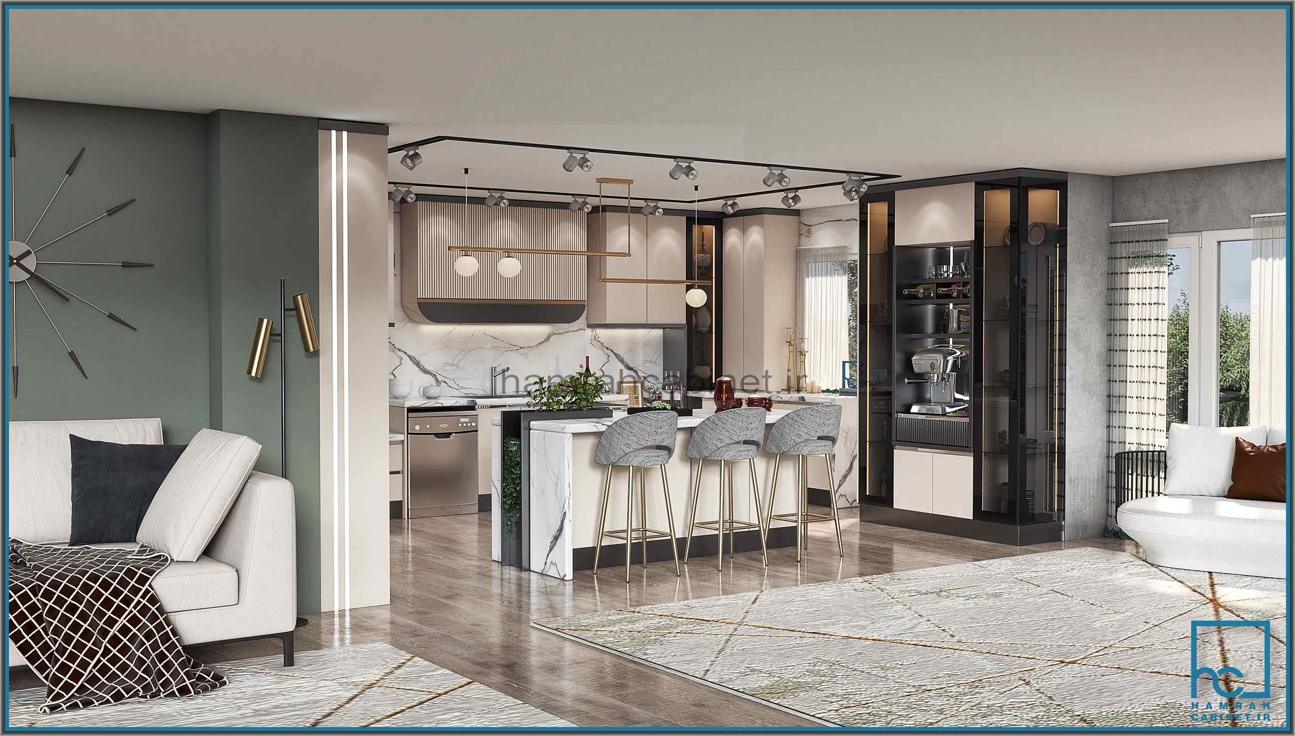 کابینت مدرن ژورنالی14